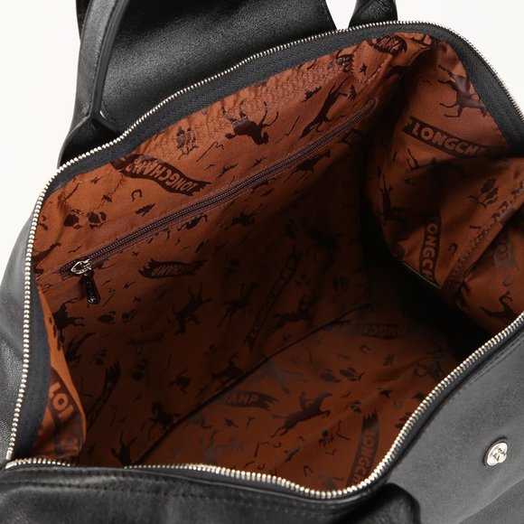 Longchamp "Le Pliage Cuir" Large Leather tote - Picture 2 of 10